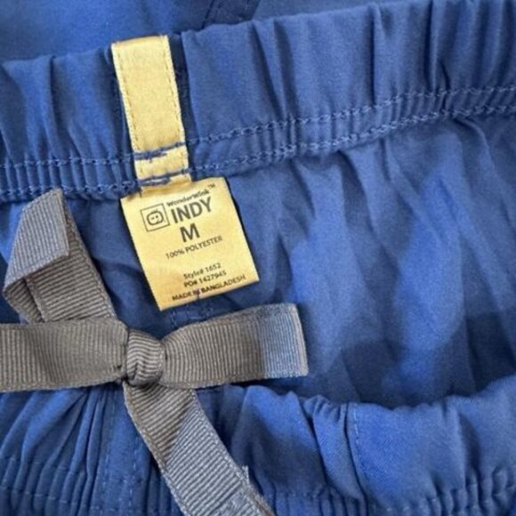 NWT WonderWink Scrubs- THREE Unisex Pants. Blue. Size Medium - Picture 5 of 5